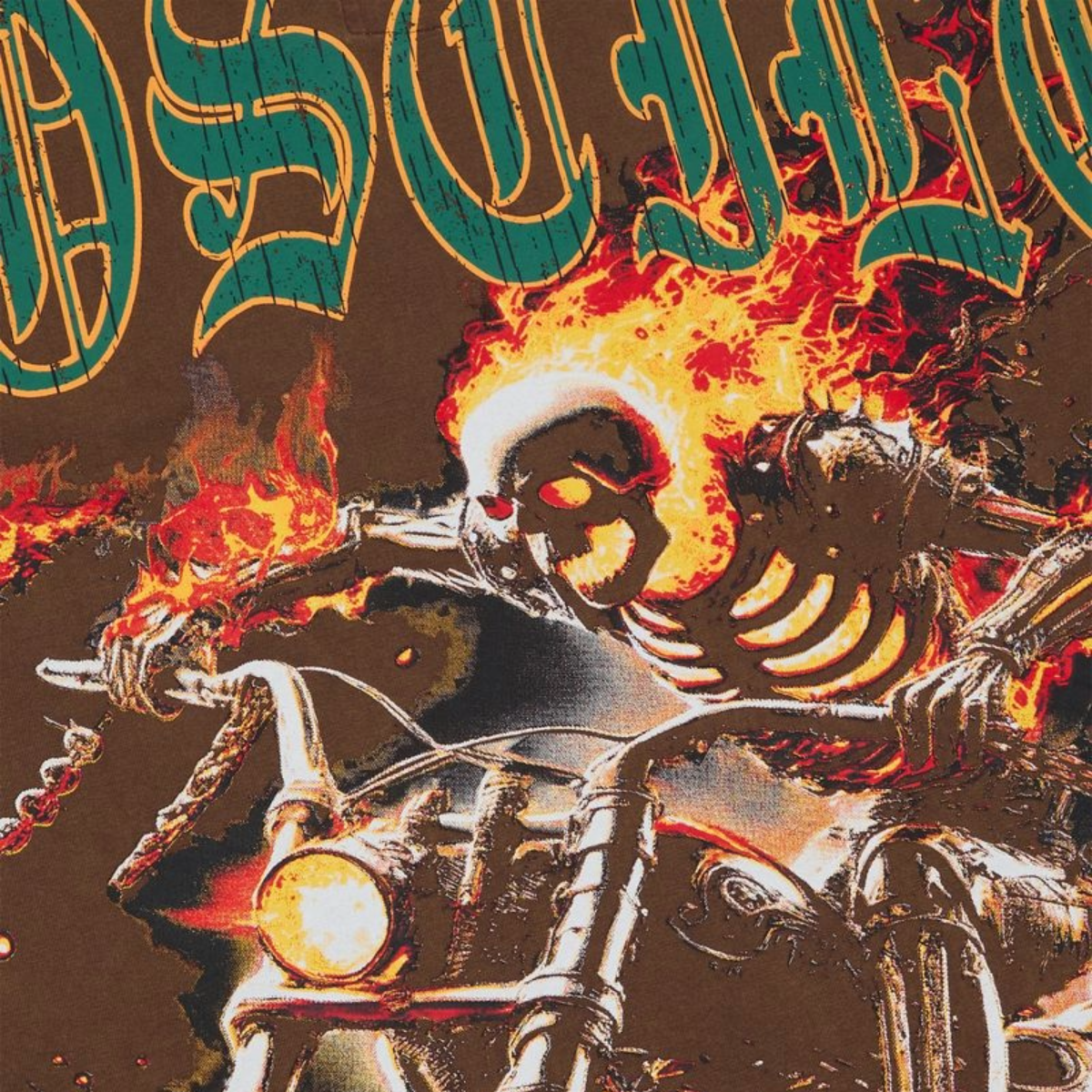 XHOSTILE 'GHOST RIDER' TEE - BROWN