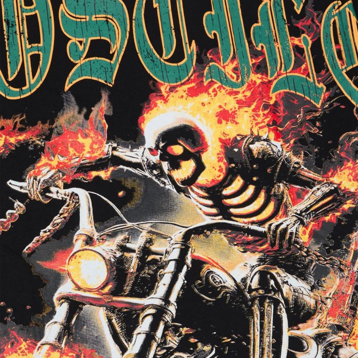 XHOSTILE 'GHOST RIDER' TEE - BLACK