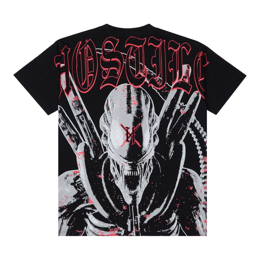 XHOSTILE 'PREDATOR' TEE - BLACK