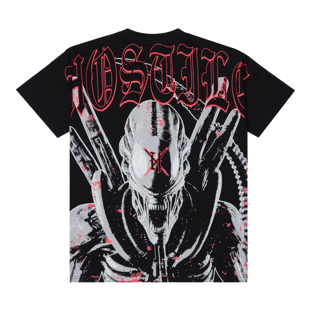 XHOSTILE 'PREDATOR' TEE - BLACK