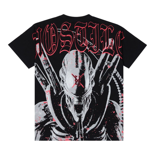XHOSTILE 'PREDATOR' TEE - BLACK