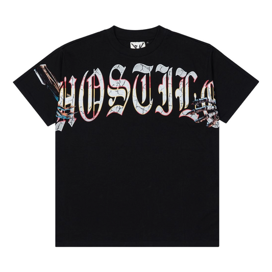 XHOSTILE 'PREDATOR' TEE - BLACK