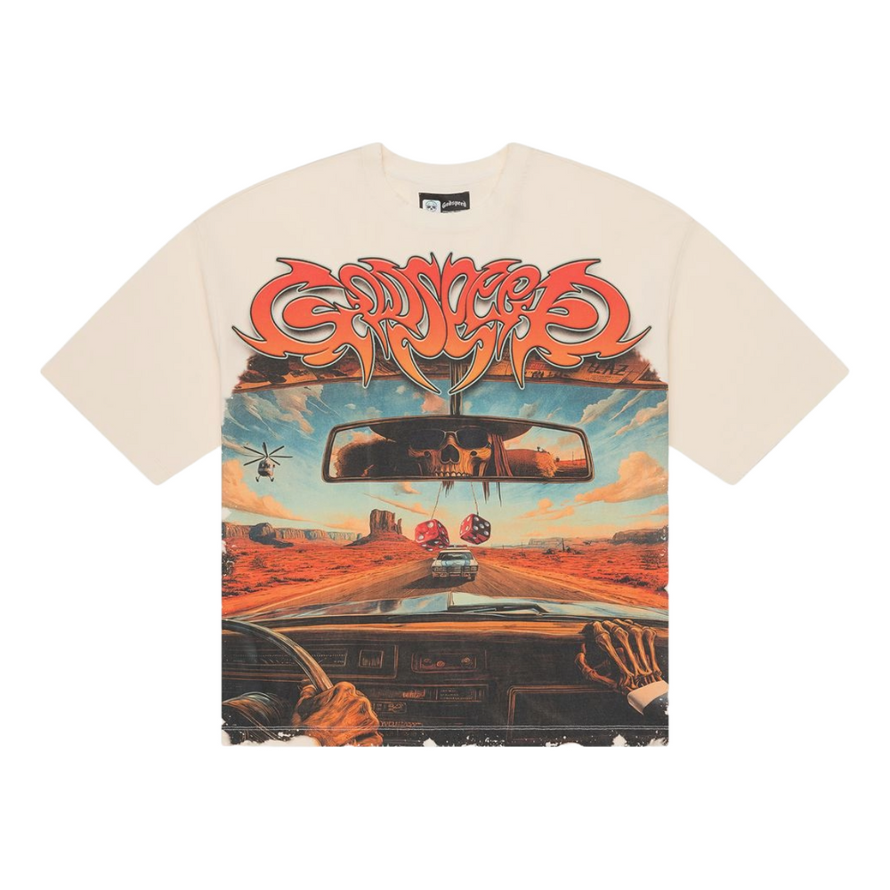 GODSPEED ON THE RUN TEE (BONE)