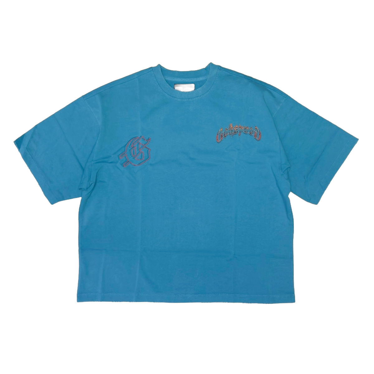 GODSPEED NATURAL DISASTER TEE (PANTHER BLUE)