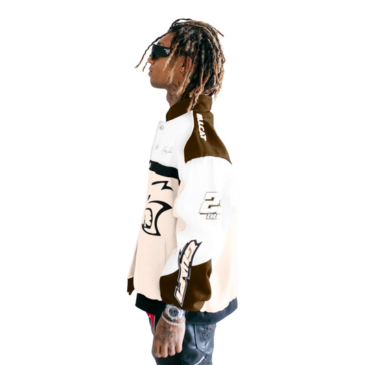 GUAPI CREAM DODGE HELLCAT RACER JACKET