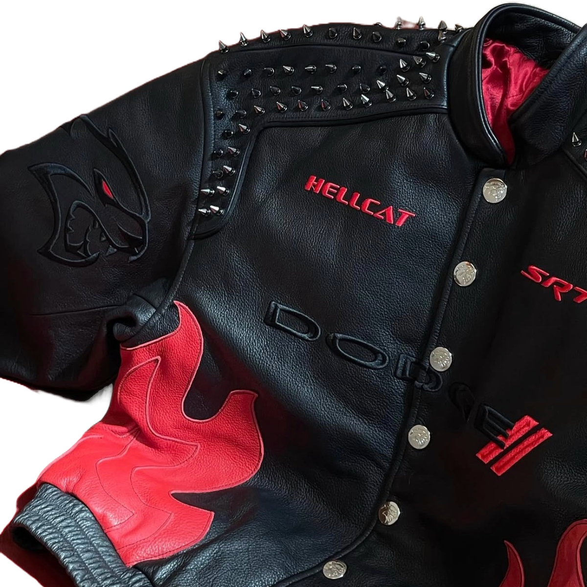 GUAPI DODGE DEMON LEATHER JACKET
