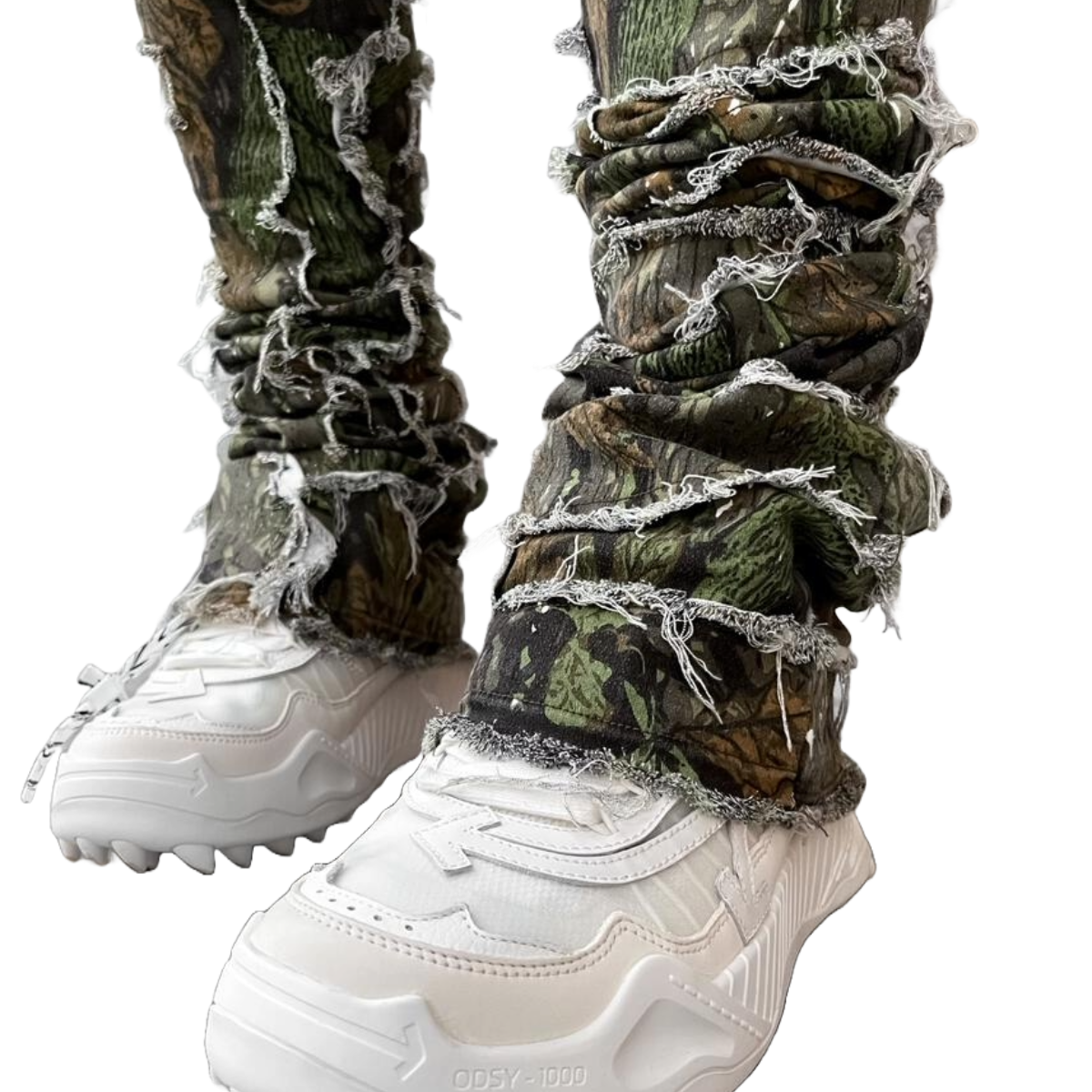 GUAPI CAMO BLOOD DIAMOND STACKED DENIM V2