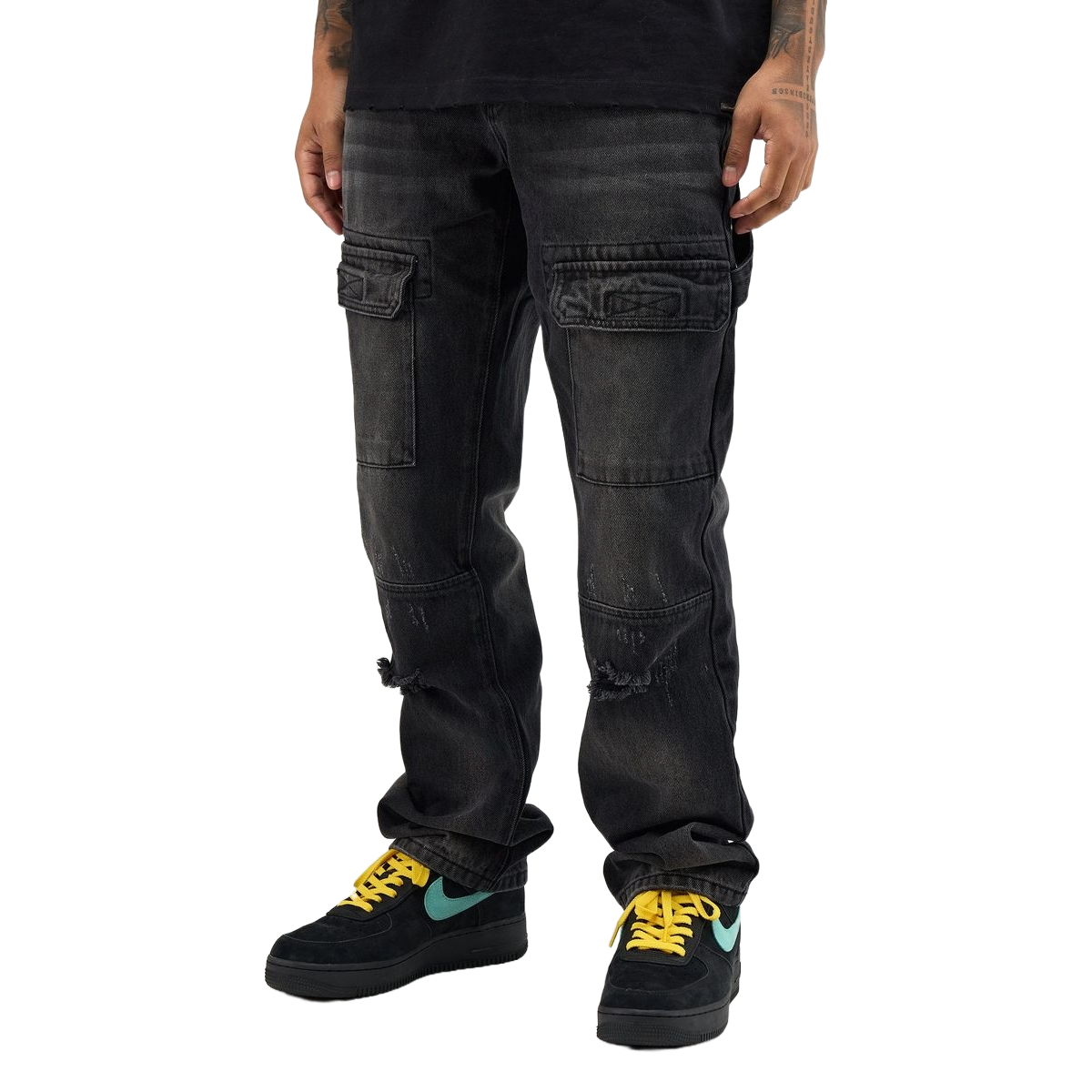 SERENEDE "MIST" BAGGY JEANS