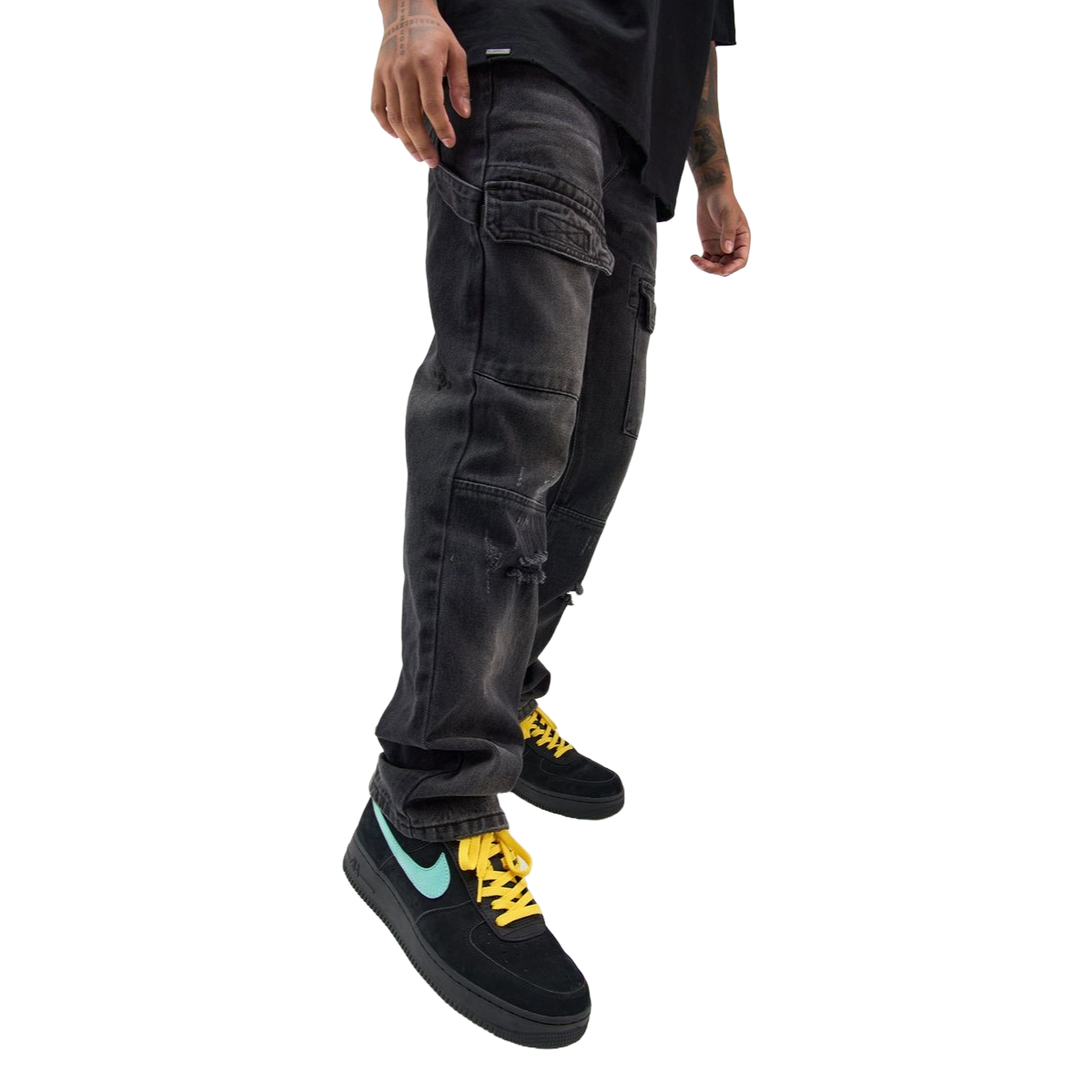 SERENEDE "MIST" BAGGY JEANS