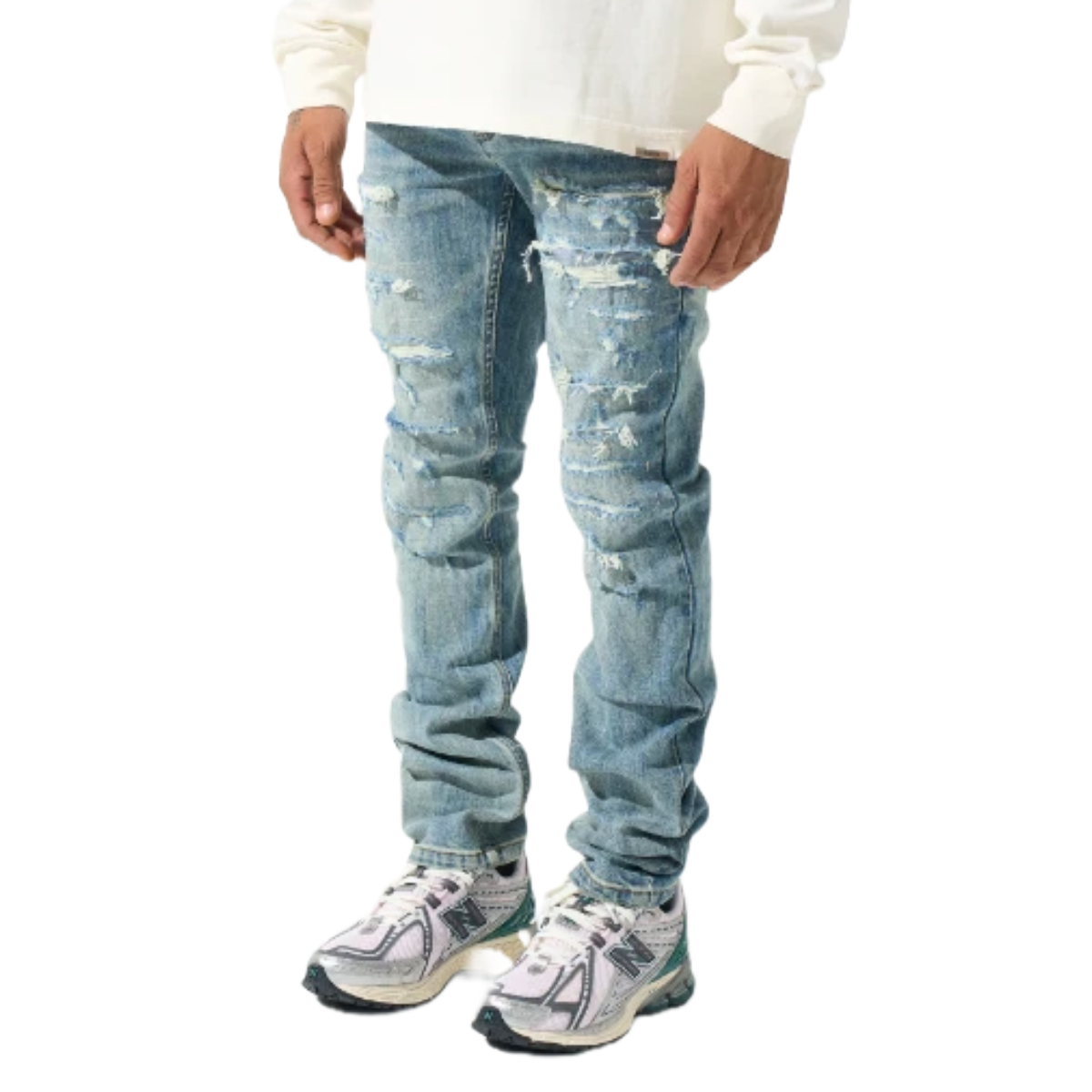 SERENEDE "IMPERIAL" STRAIGHT LEG JEANS