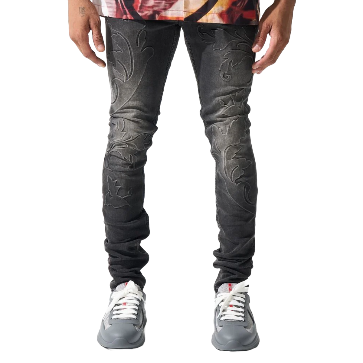 SERENEDE "ROME" BLACK JEANS