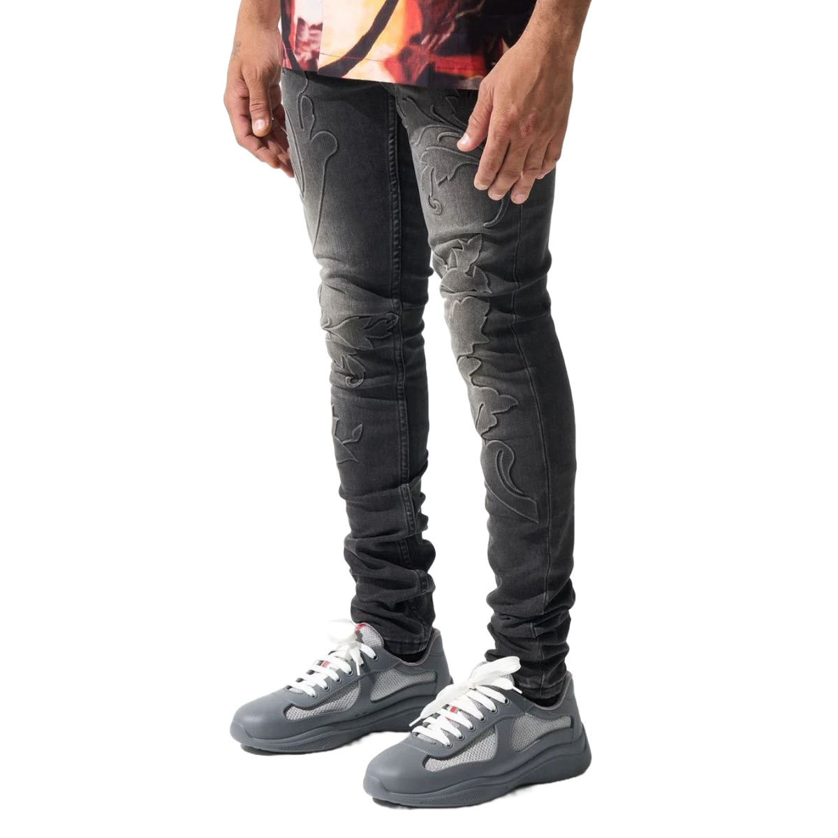 SERENEDE "ROME" BLACK JEANS