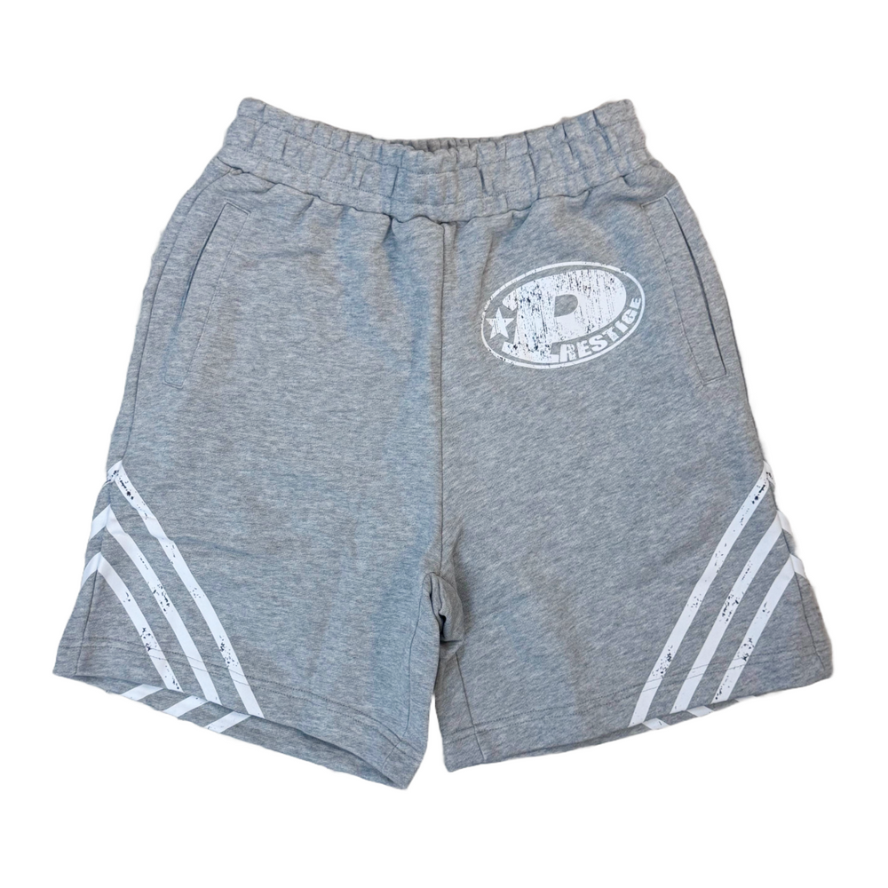 PRESTIGE 'BIG P' SHORTS - GREY