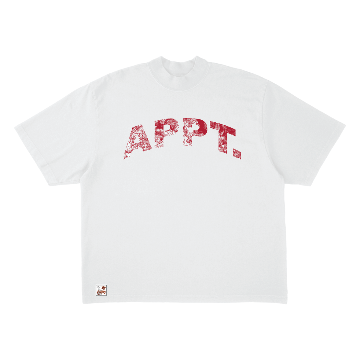 BAO TERRAIN TEE - CRM/RED
