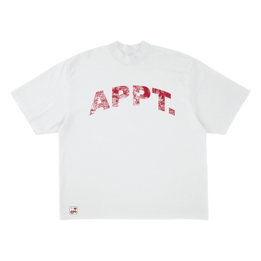 BAO TERRAIN TEE - CRM/RED