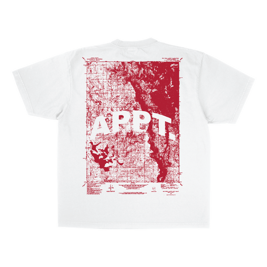 BAO TERRAIN TEE - CRM/RED