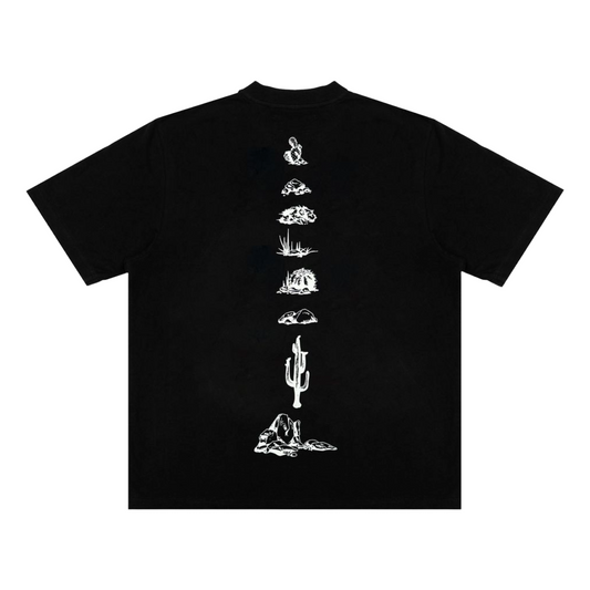 BAO MICA TEE - BLK/WHT