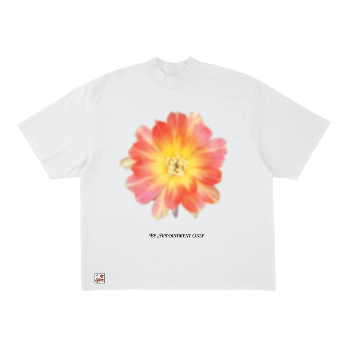 BAO DESERT FLOWER TEE - OFF WHITE