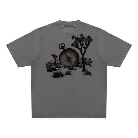 BAO LOST COMPASS TEE - GREY