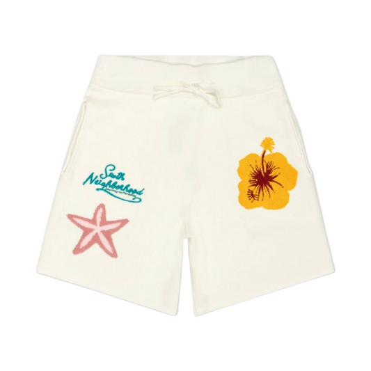 6TH "WAVES" SHORTS - CREAM