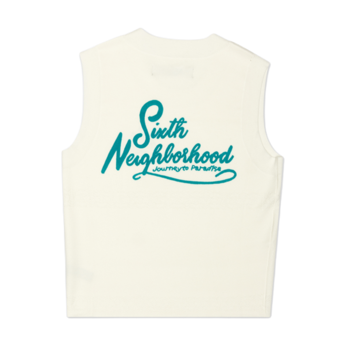 6TH "REEF" SLEEVELESS - CREAM