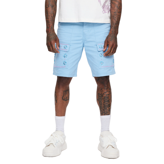 VALABASAS "DENSE" SHORTS - BLUE