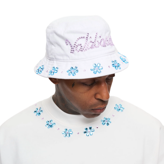 VALABASAS "HEIGHT" BUCKET HAT - WHITE