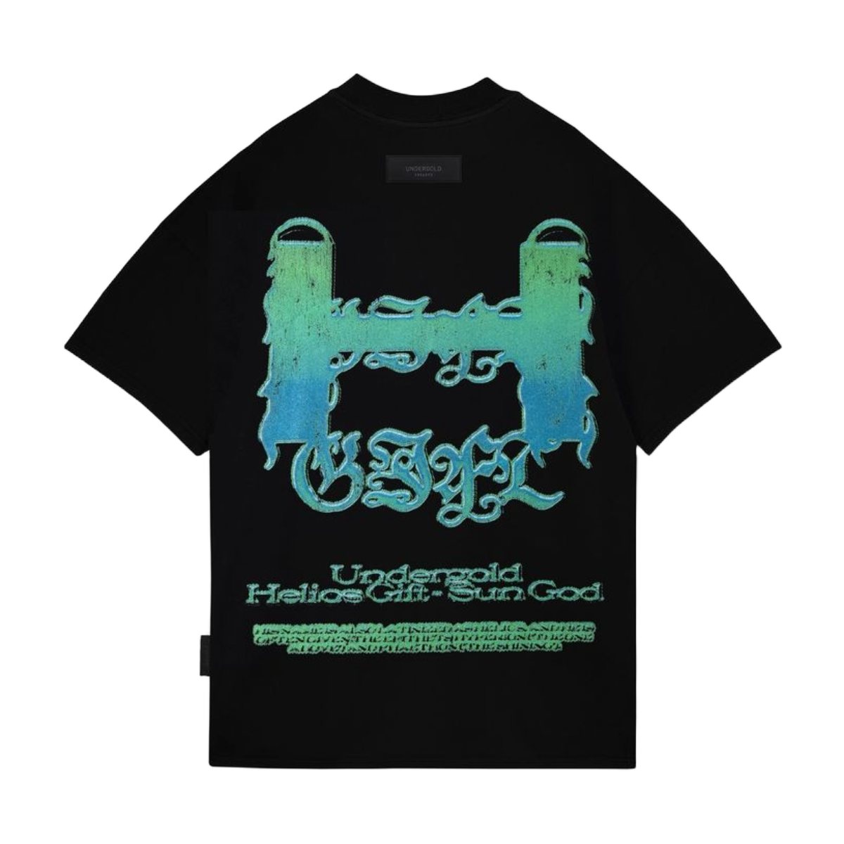 UNDERGOLD HELIOS GIFT TEE - BLACK