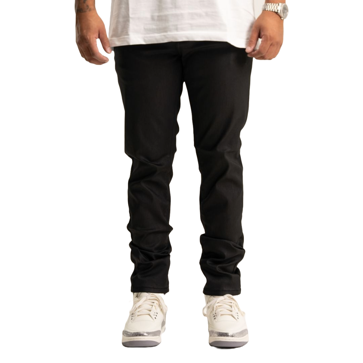 RVR 'ORIGIN' RS-02 WAXED BLACK DENIM