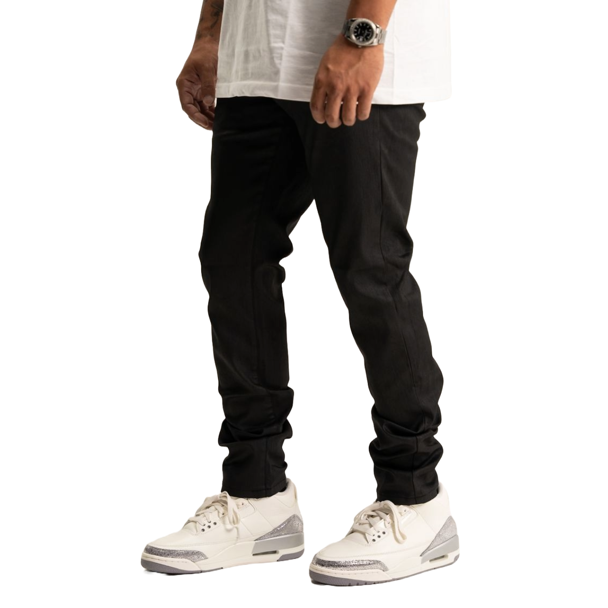 RVR 'ORIGIN' RS-02 WAXED BLACK DENIM