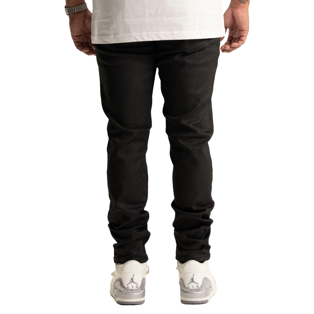 RVR 'ORIGIN' RS-02 WAXED BLACK DENIM