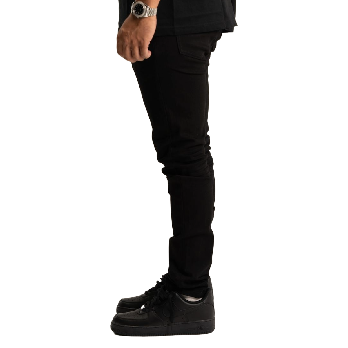 RVR 'ORIGIN' RS-01 JET BLACK DENIM