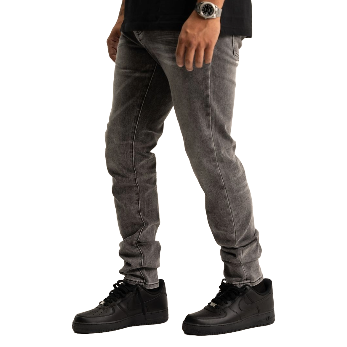 RVR 'ORIGIN' RS-03 GRAY WASH SKINNY DENIM