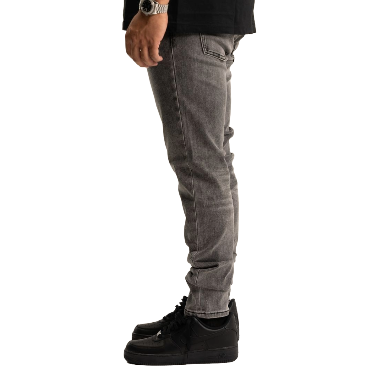 RVR 'ORIGIN' RS-03 GRAY WASH SKINNY DENIM