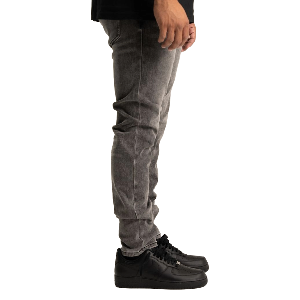 RVR 'ORIGIN' RS-03 GRAY WASH SKINNY DENIM