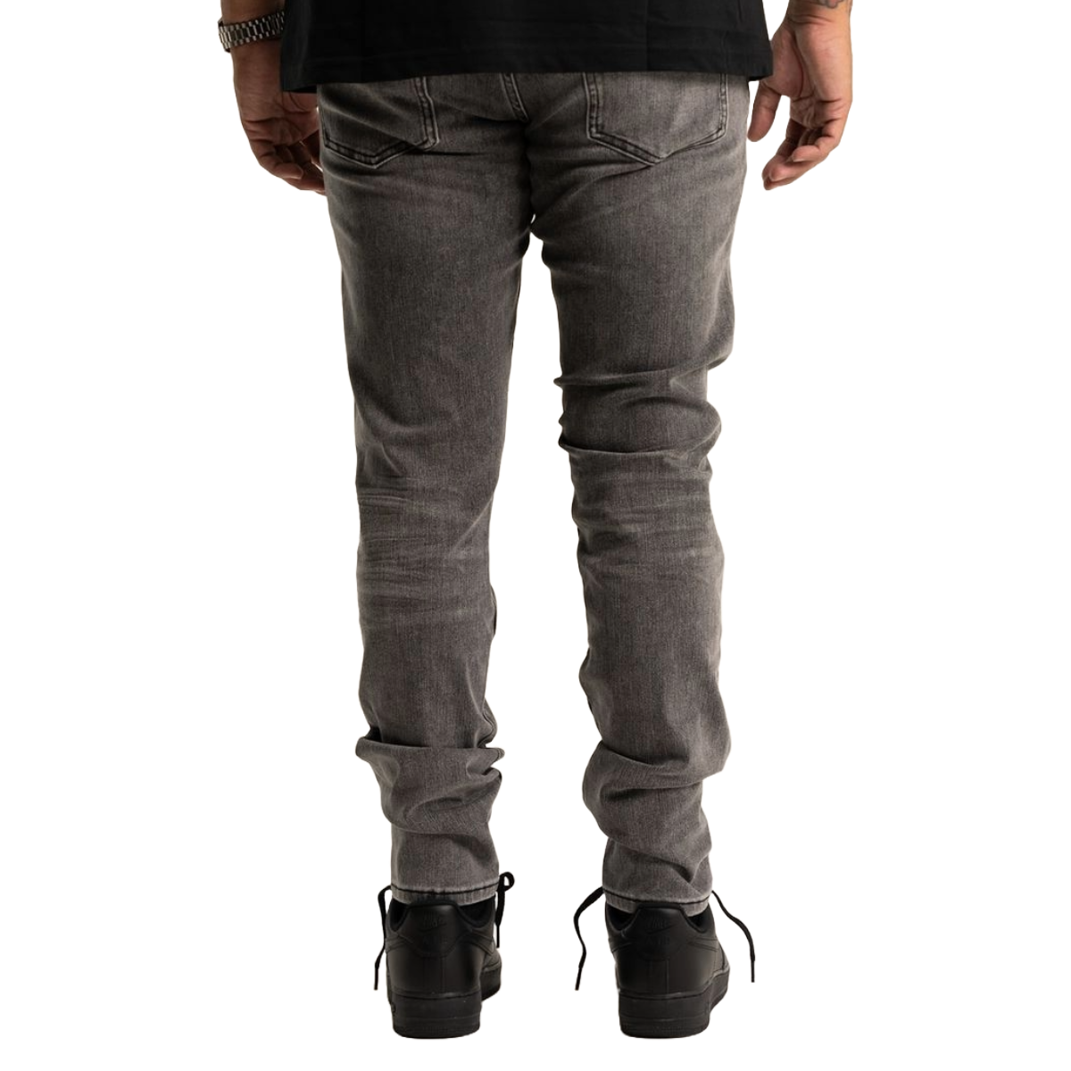 RVR 'ORIGIN' RS-03 GRAY WASH SKINNY DENIM