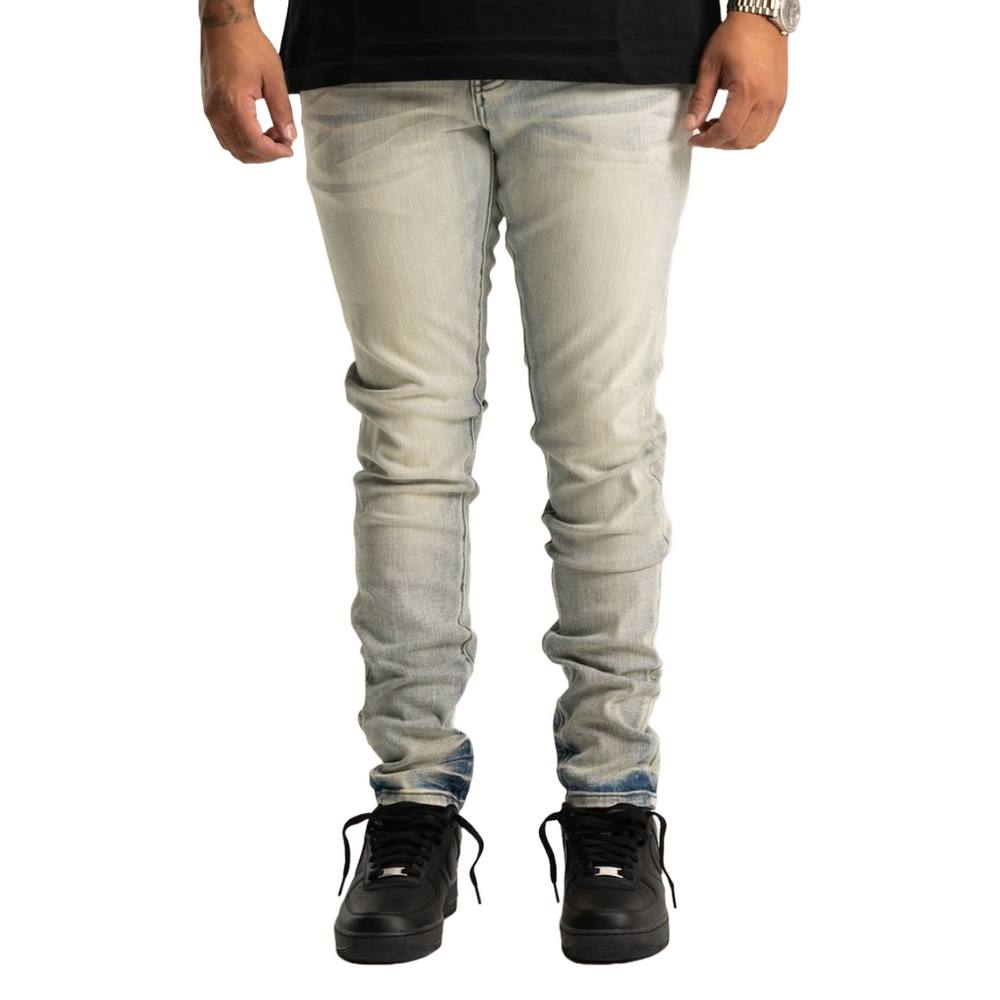 RVR 'ORIGIN' RS-04 LIGHT BLUE SKINNY DENIM