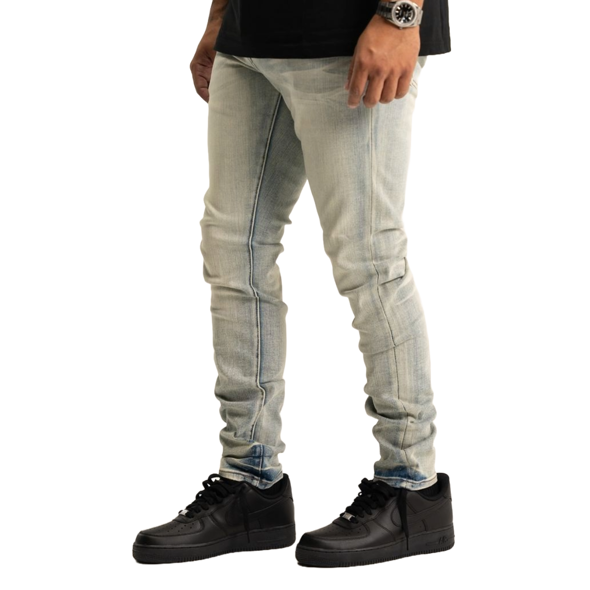 RVR 'ORIGIN' RS-04 LIGHT BLUE SKINNY DENIM
