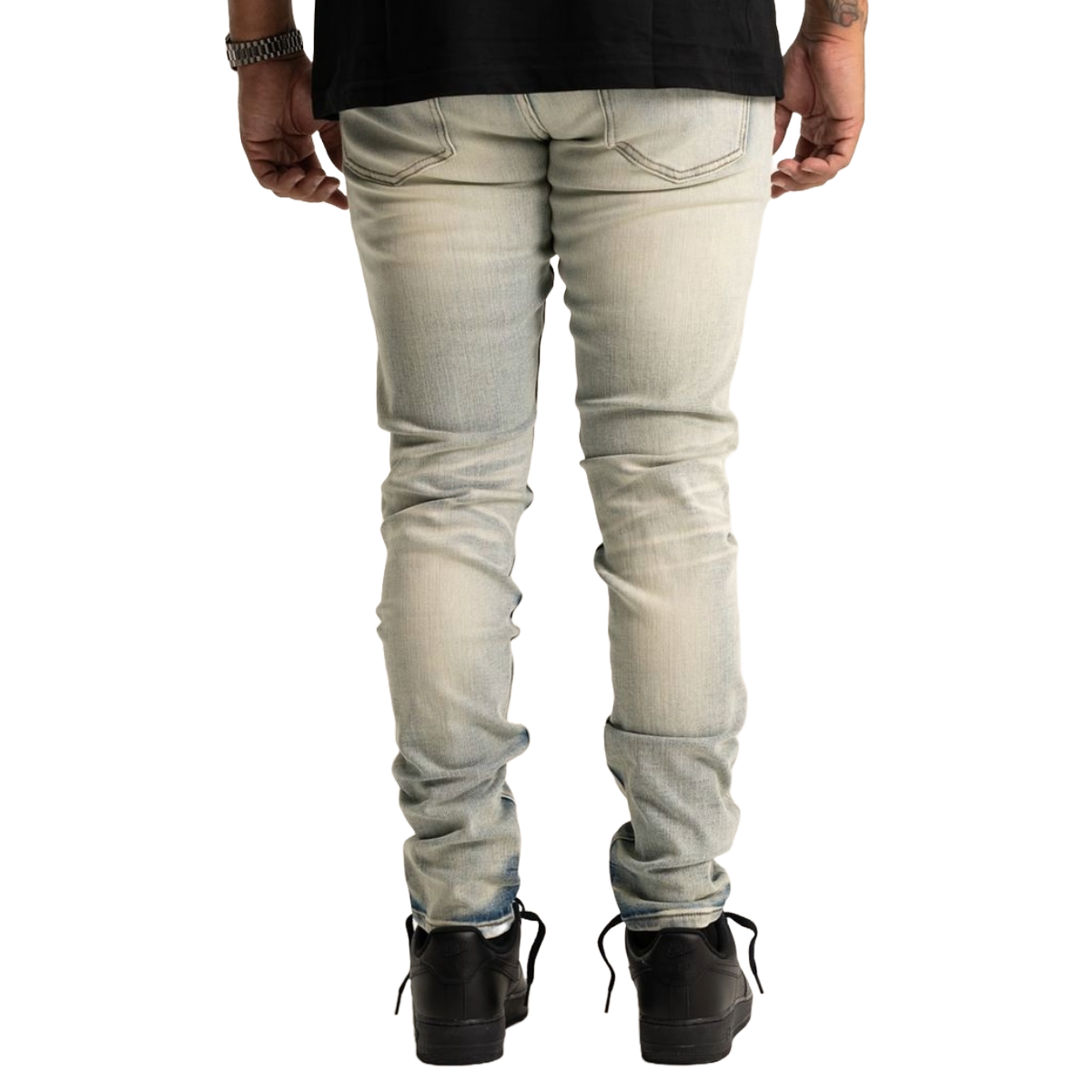RVR 'ORIGIN' RS-04 LIGHT BLUE SKINNY DENIM