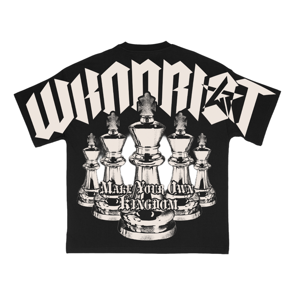 WR 'KINGDOM' TEE - BLACK