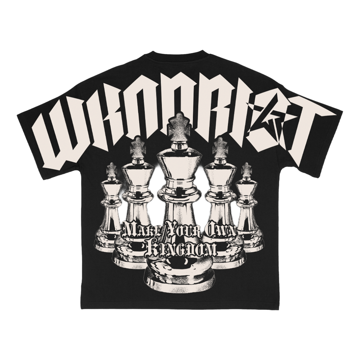 WR 'KINGDOM' TEE - BLACK