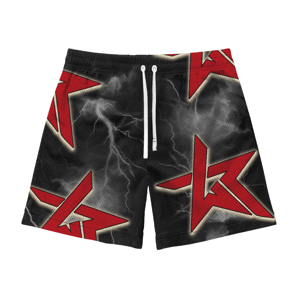 WR 'HUSTLER' SHORTS - BLACK
