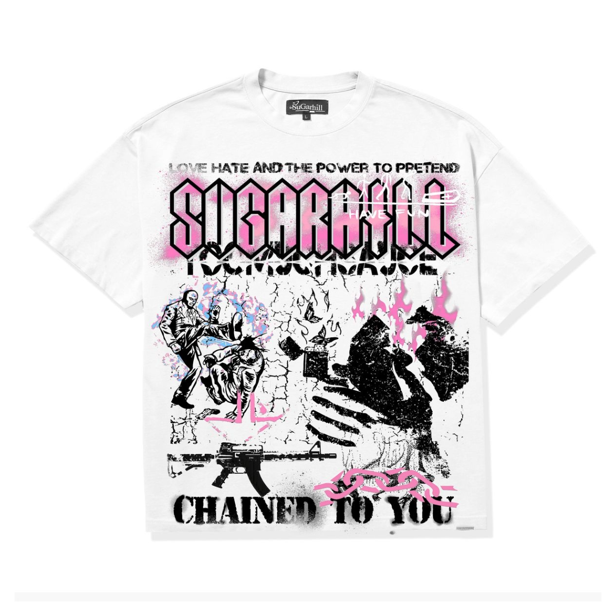 SH 'PRETENDER' TEE - WHITE
