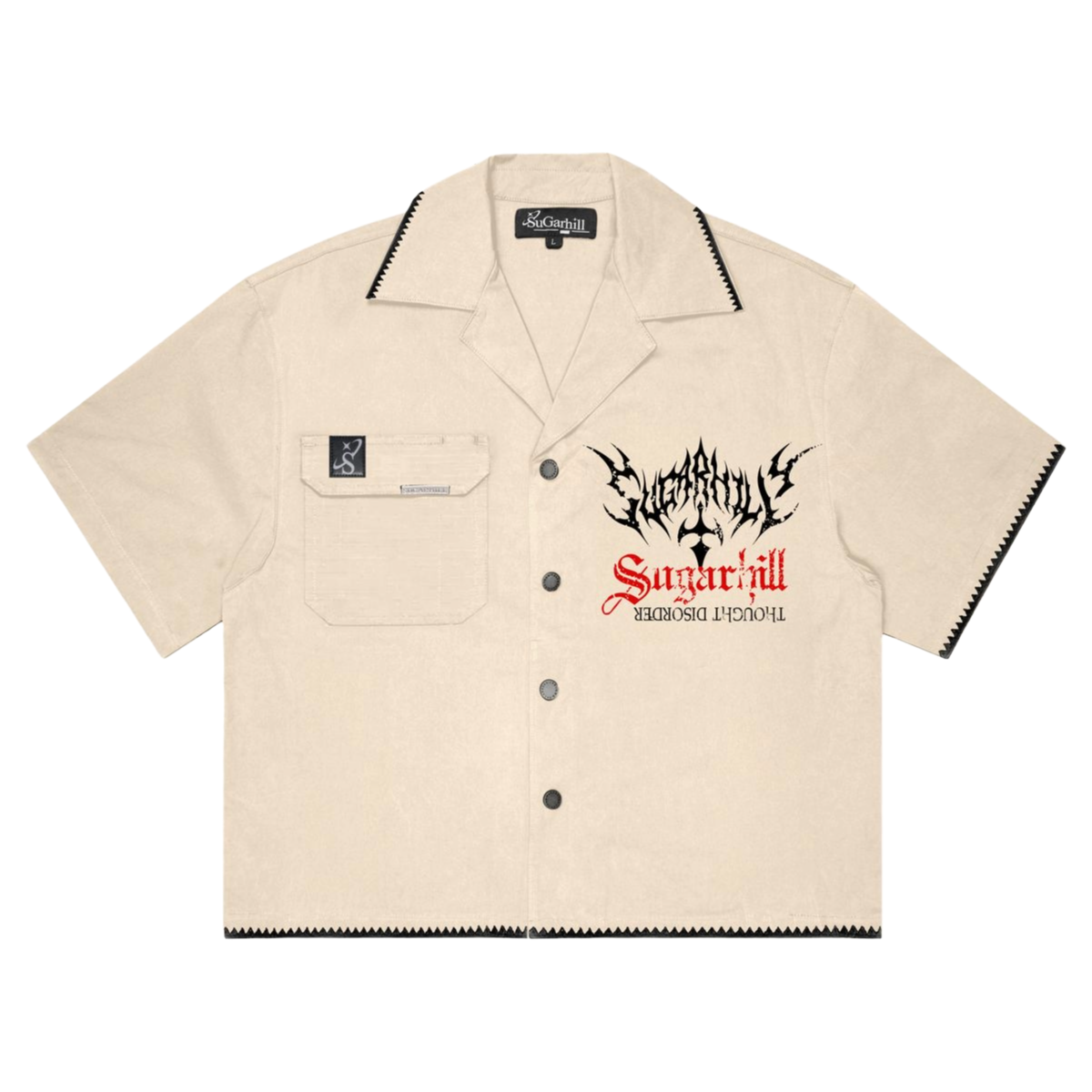 SH 'SINISTER' WORK SHIRT - CREAM