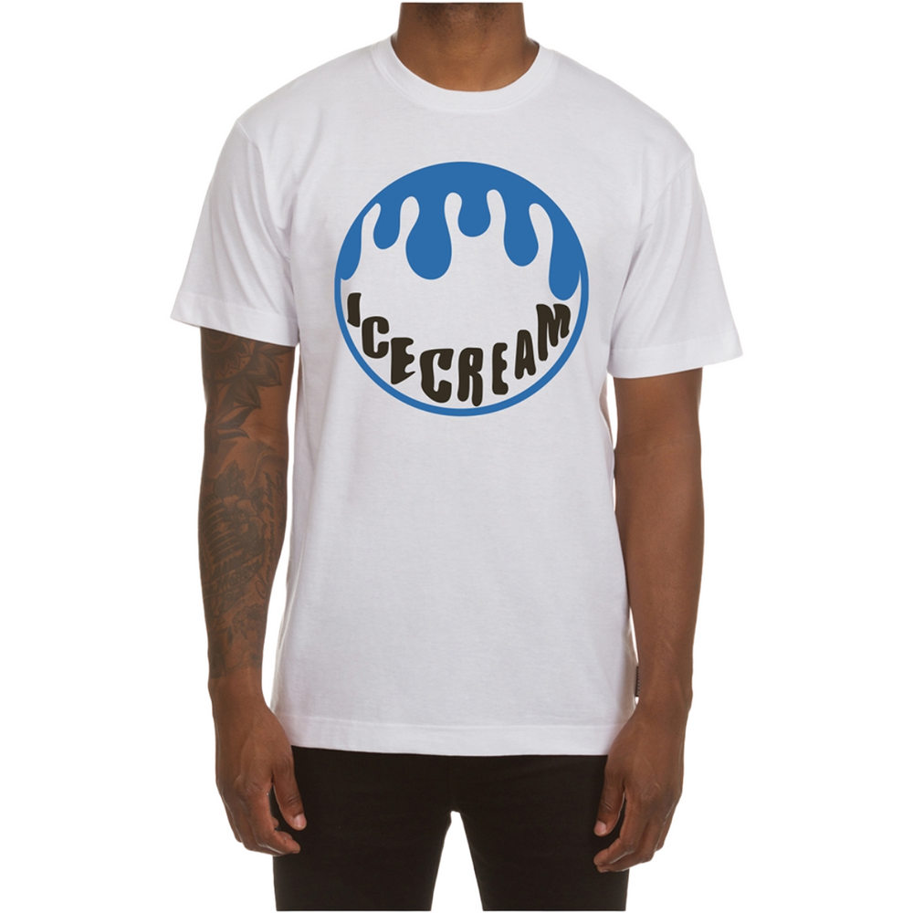 IC DRIPPY SS TEE - WHITE