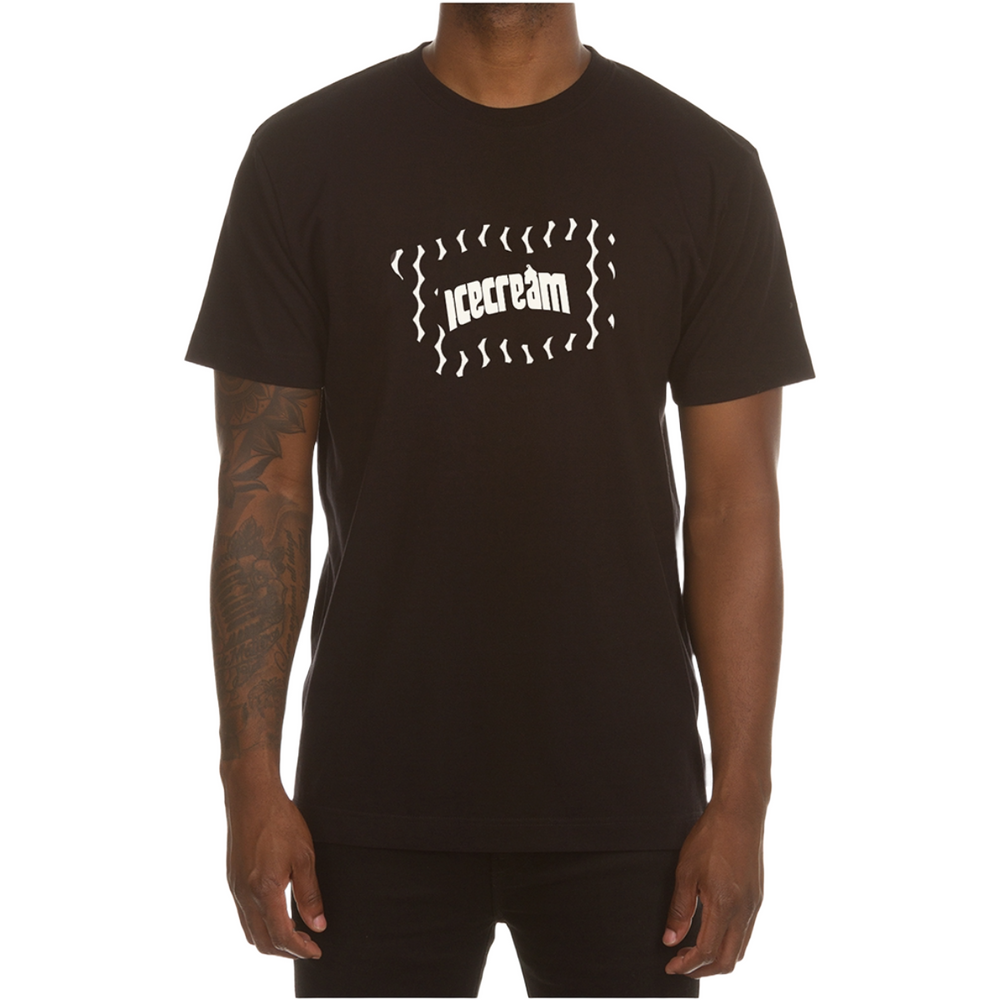 IC SOFT SERVE SS TEE - BLACK