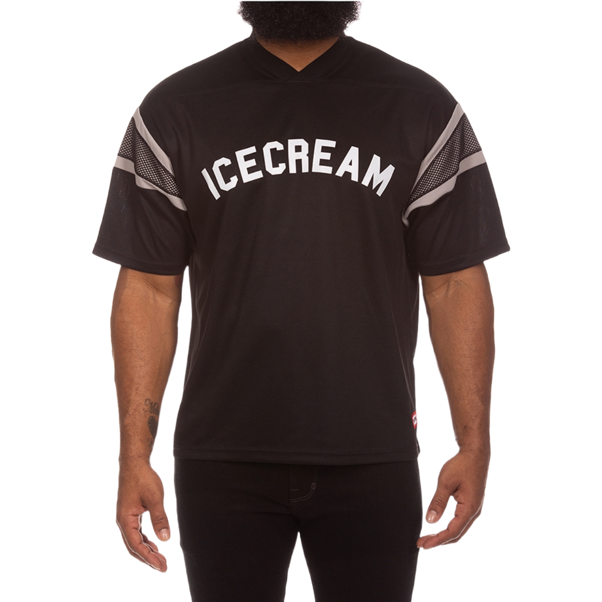 IC PASS SS KNIT - BLACK
