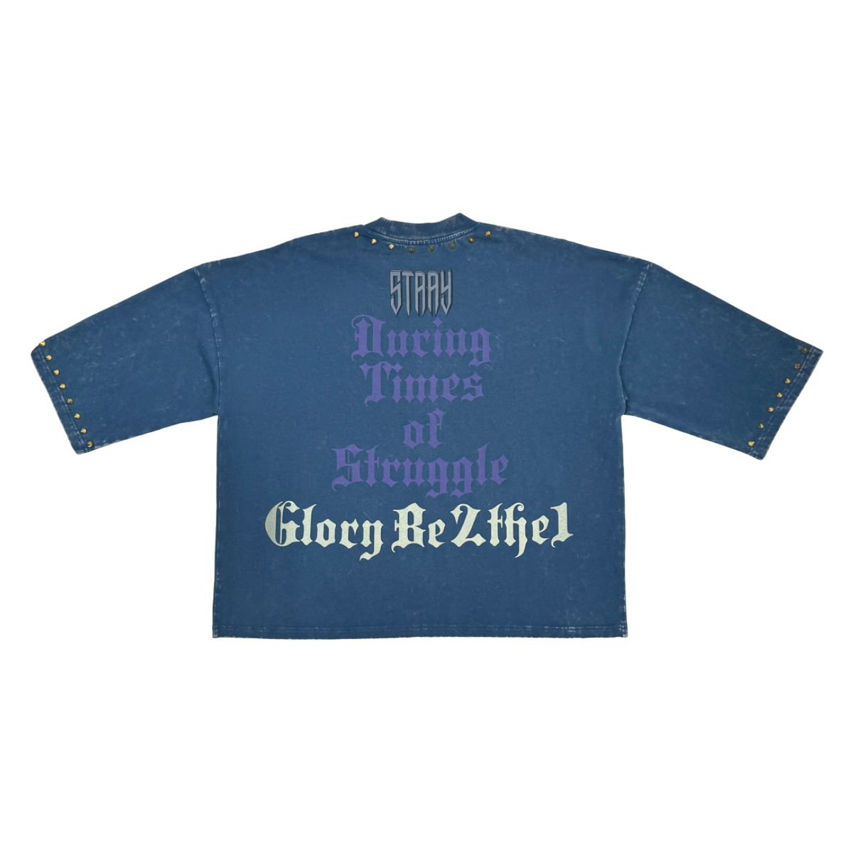 STRAY SERPENT TEE - NAVY