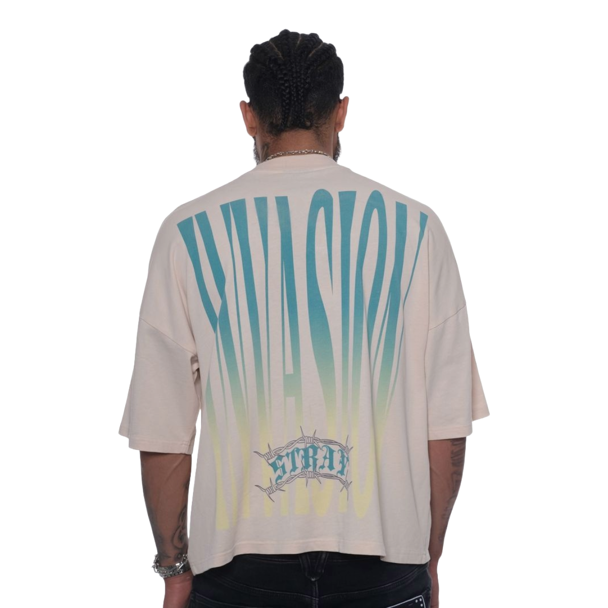 STRAY MARTIAN TEE - BONE