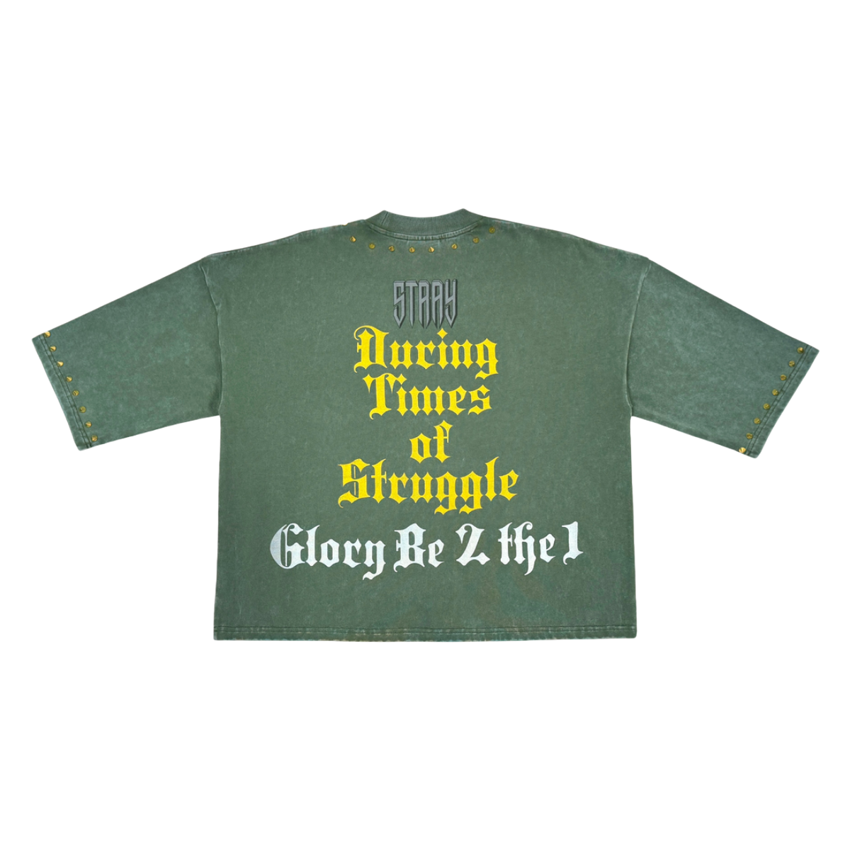 STRAY SERPENT TEE - DARK GREEN